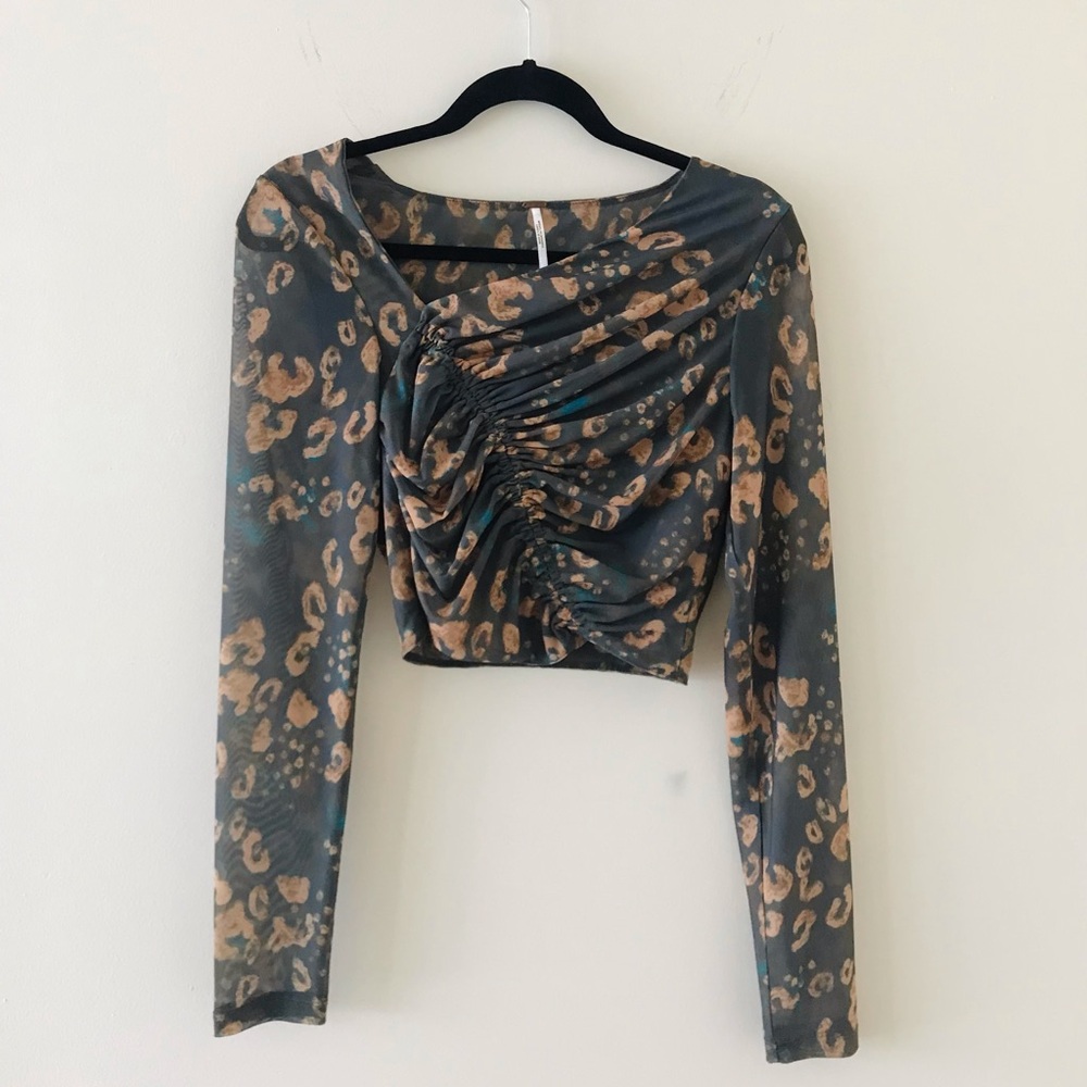 Free People Supernova Animal Print Skirt And Top Set - Picture 2 of 16
